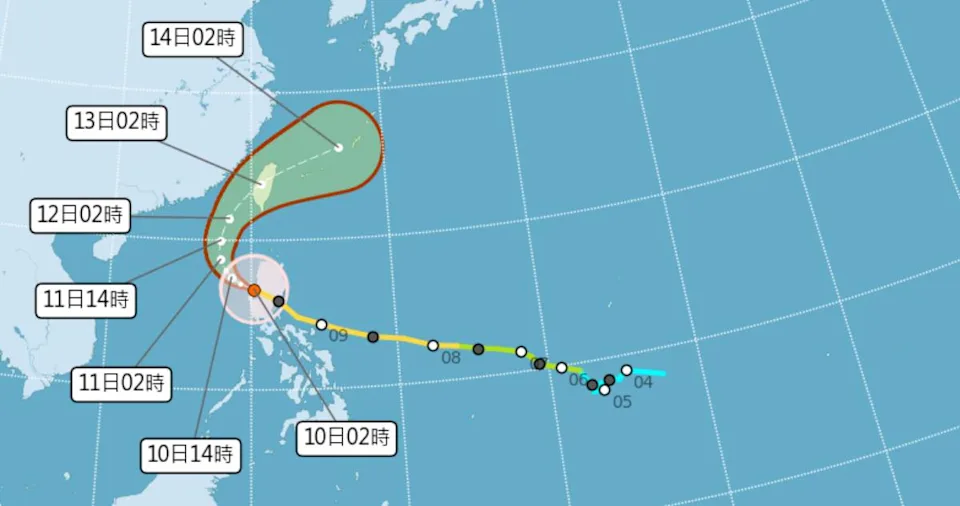 停班課有望？鳳凰颱風最快今午發海警 11縣市高風險